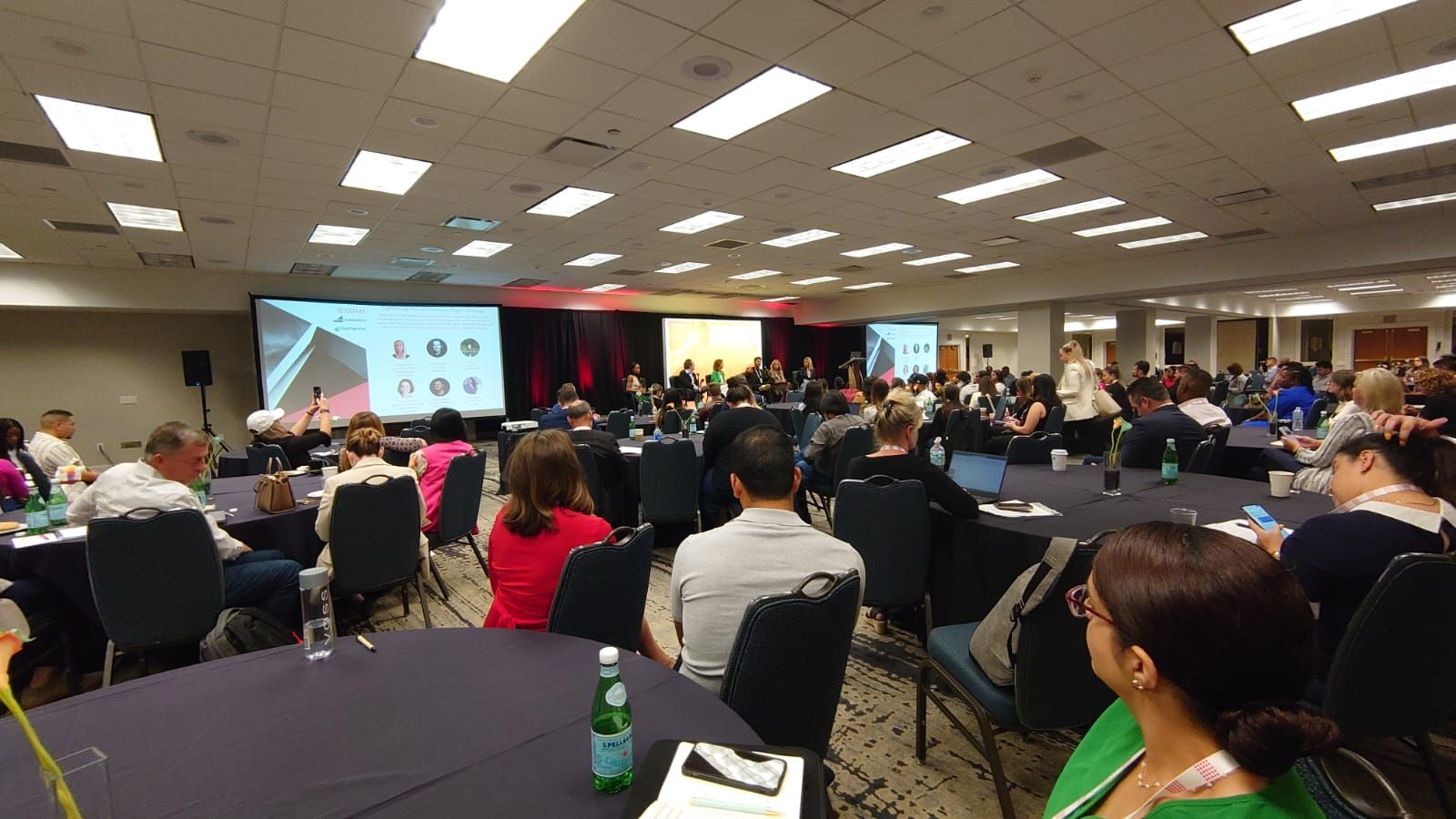 Madeline leading an enterprise conference session