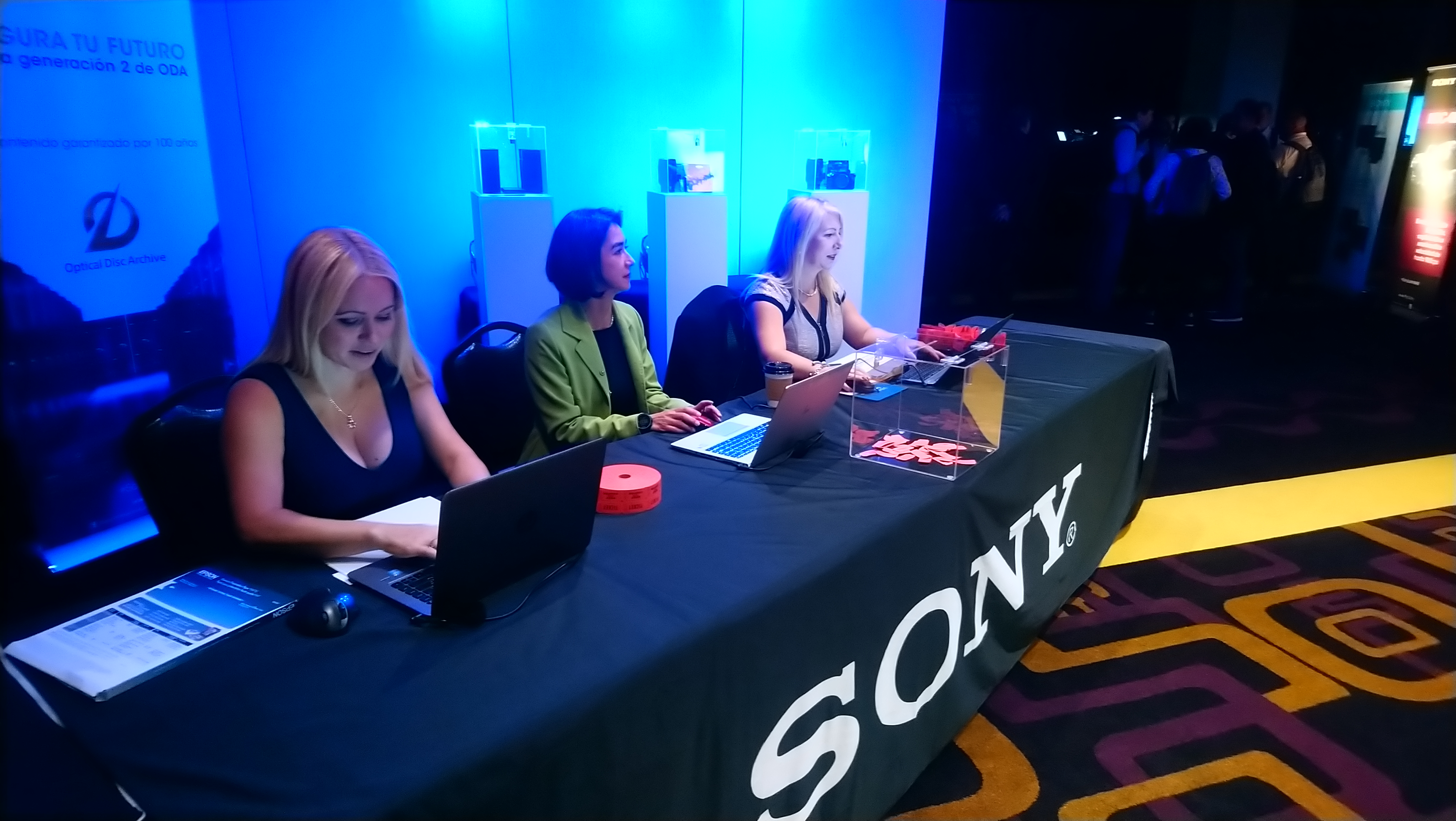 Sony NAB Show marketing assets designed for the event